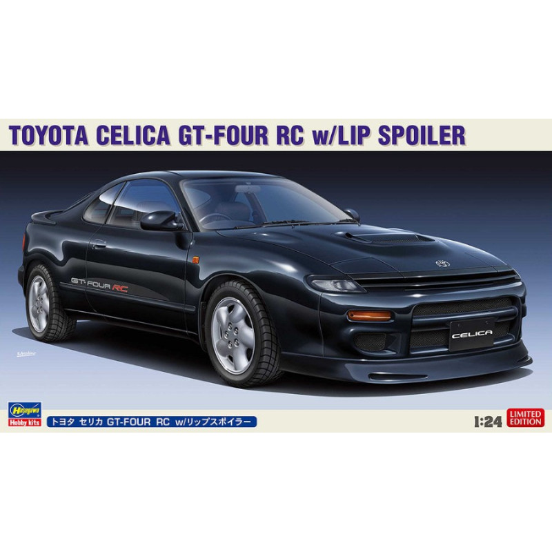 1:24Hasegawa Toyota Celica Gt four RC W/lip Spoiler KIT