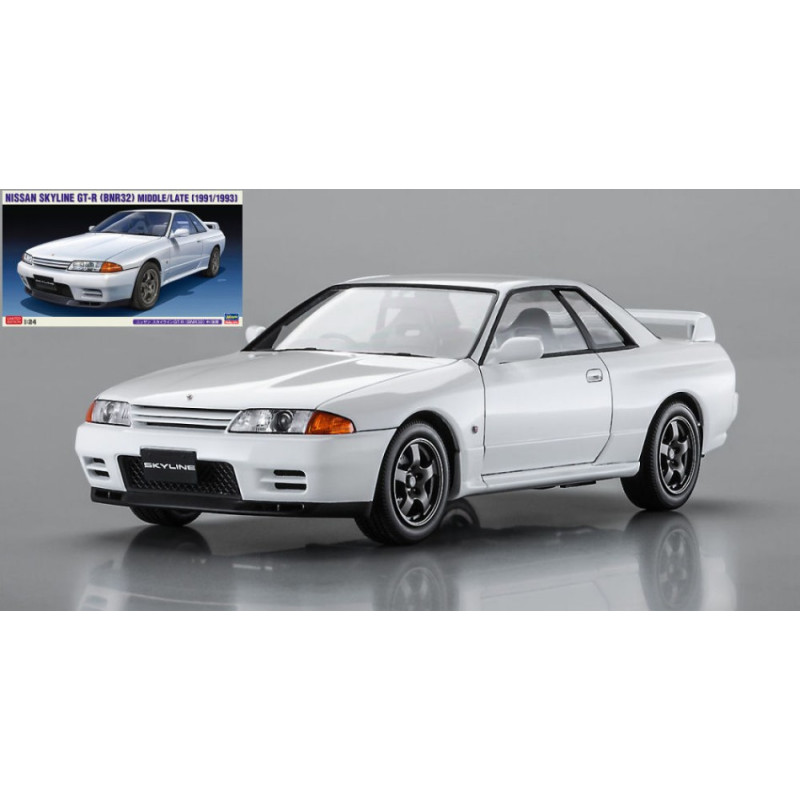 1:24Hasegawa Nissan Skyline Gt r (BNR32) Middle/late KIT