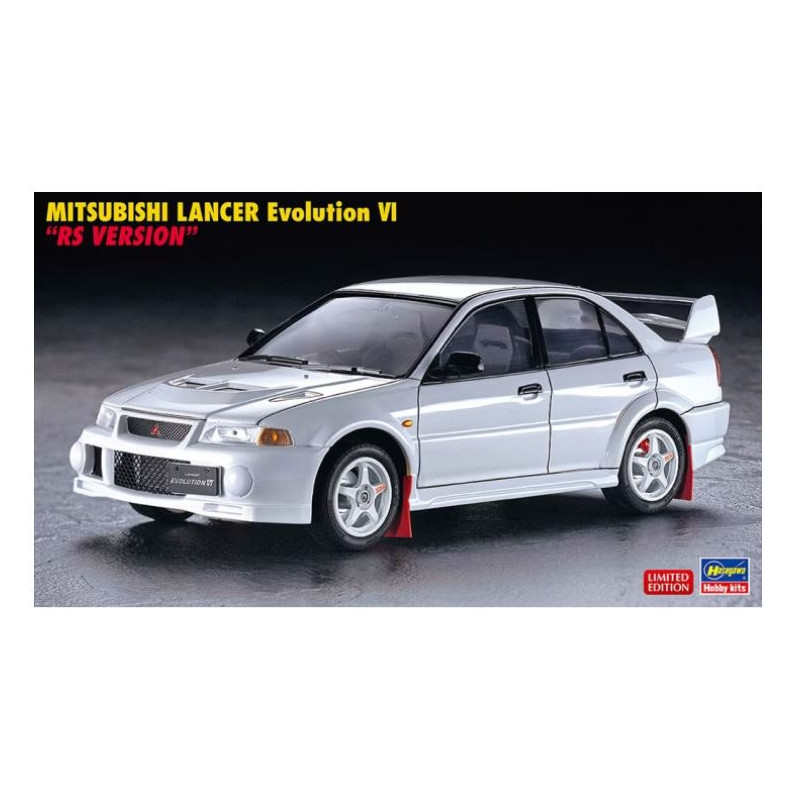 1:24Hasegawa Mitsubishi Lancer EVO VI RS Version KIT