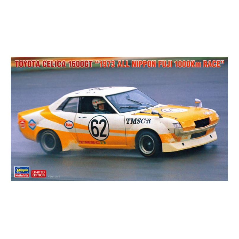 1:24Hasegawa Toyota Celica 1600 GT 1973 ALL Nippon Fuji 100 KM Race KIT