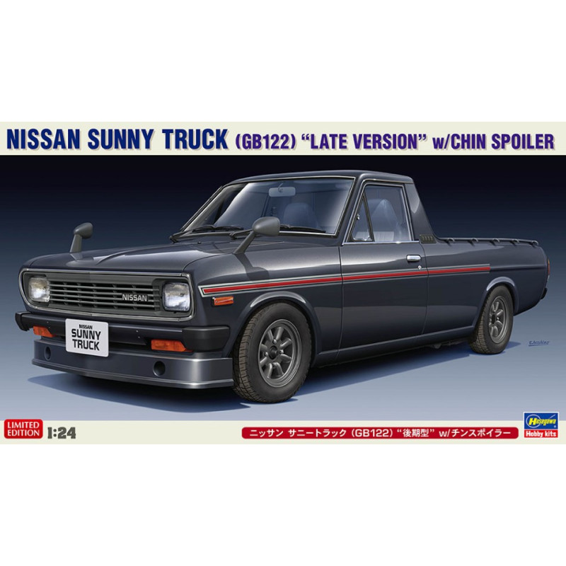 1:24Hasegawa Nissan Sunny Truck (GB122) Late W/chin Spoiler KIT