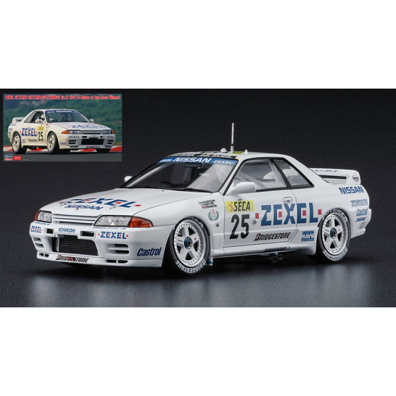 1:24Hasegawa Zexel Skyline (skyline Gt r) Gr.a 1991 KIT