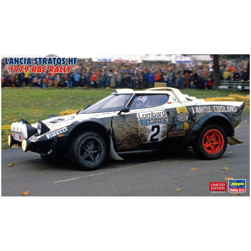 1:24Hasegawa Lancia Stratos HF 1979 RAC Rally KIT