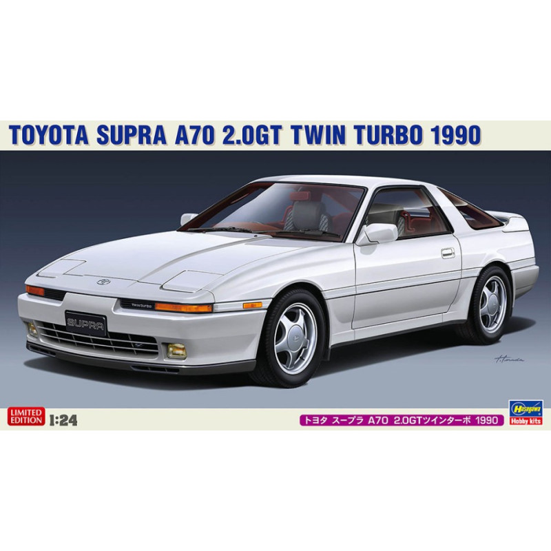 1:24Hasegawa Toyota Supra A70 2.0GT Twin Turbo 1990 KIT