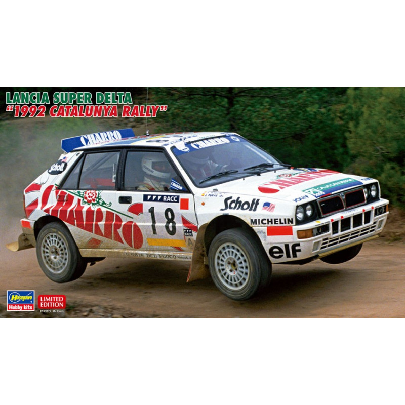 1:24Hasegawa Lancia Super Delta 1992 Catalunya Rally KIT