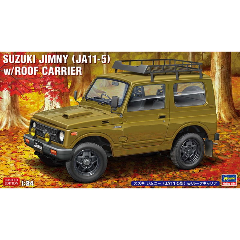 1:24Hasegawa Suzuki Jimny W/roof Carrier KIT