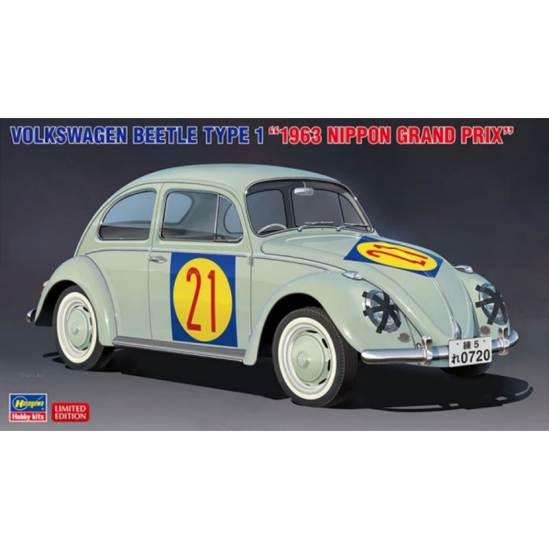 1:24Hasegawa VW Beetle Type 1 1963 Nippon Grand Prix  KIT