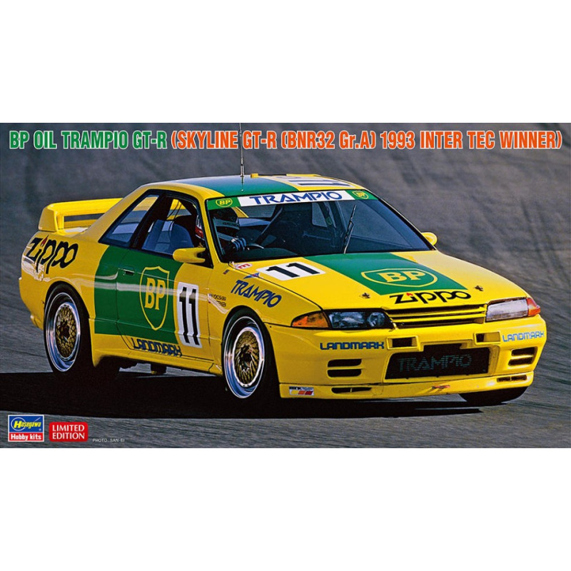 1:24Hasegawa Skyline Gt r BP OIL Trampio Winner 1993 Inter TEC  KIT