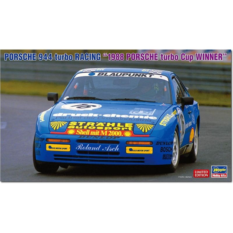 1:24Hasegawa Porsche 944 Turbo Racing 1988 Porsche Turbo CUP KIT