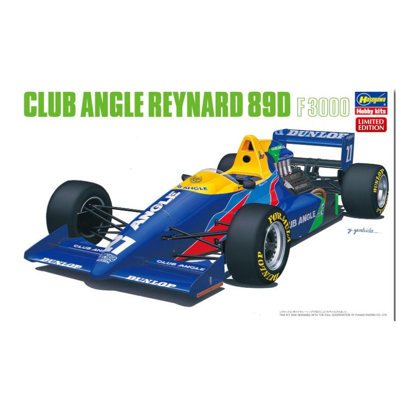 1:24Hasegawa Reynard 89D Club Angle KIT