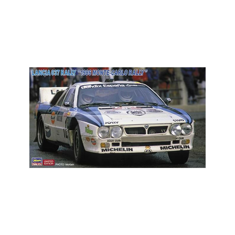 1:24Hasegawa Lancia 037 Rally Monte Carlo 1986 KIT