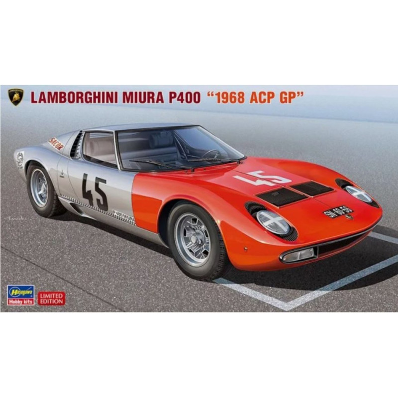 1:24Hasegawa Lamborghini Miura P400 1968 ACP GP KIT