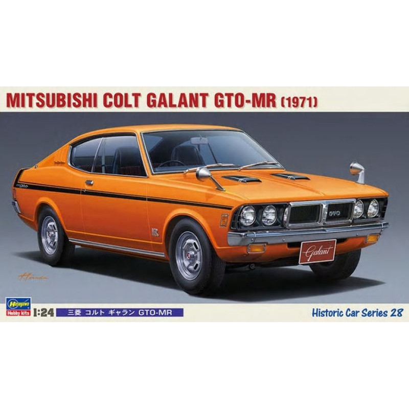 1:24Hasegawa Mitsubishi Colt Galant Gto mr 1971 KIT