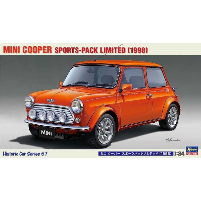 1:24Hasegawa Mini Copper Sports pack 1998 KIT