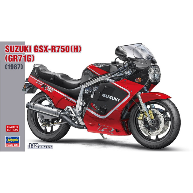 1:12 Hasegawa Suzuki GSX R750 H GR71G KIT