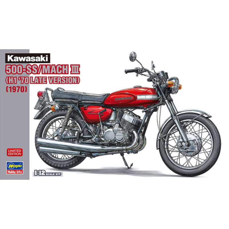 1:12 Hasegawa Kawasaki 500 SS Mach III KIT