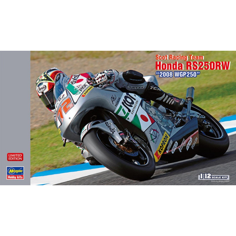 1:12 Hasegawa Scot Racing Team Honda RS250RW 2008 WGP250 KIT