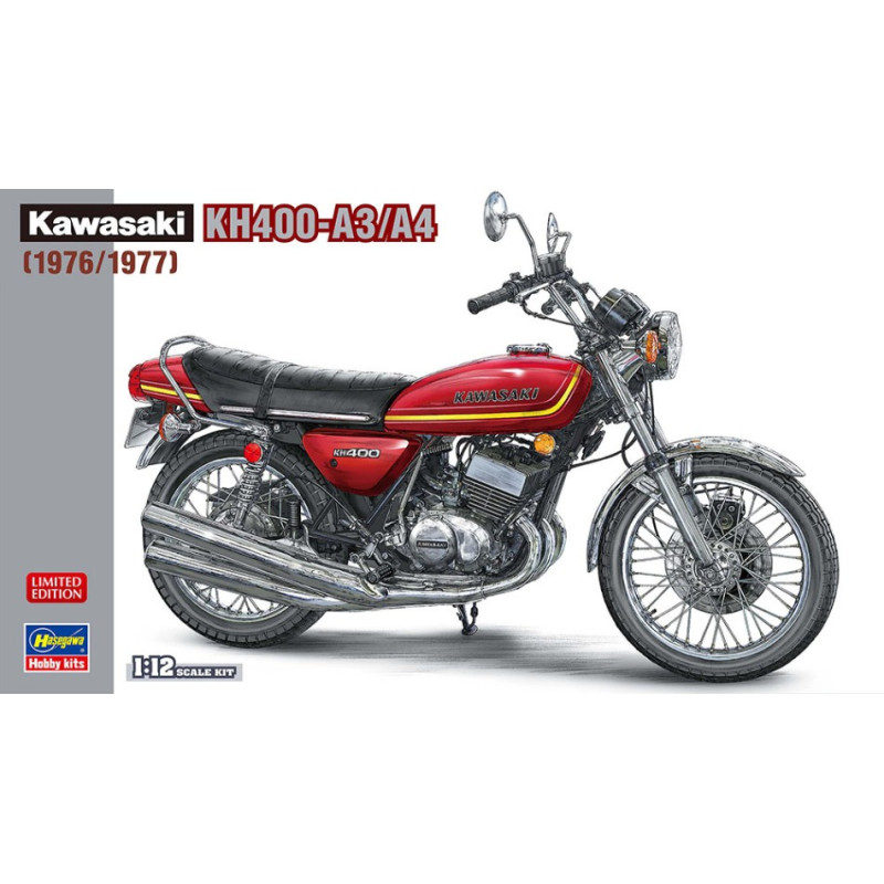 1:12 Hasegawa Kawasaki KH400 A3/A4 1976 77  KIT