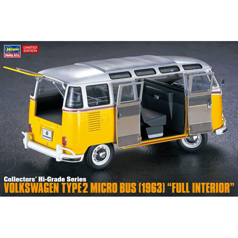 1:24Hasegawa VW T2 BUS 1963 Full Interior KIT