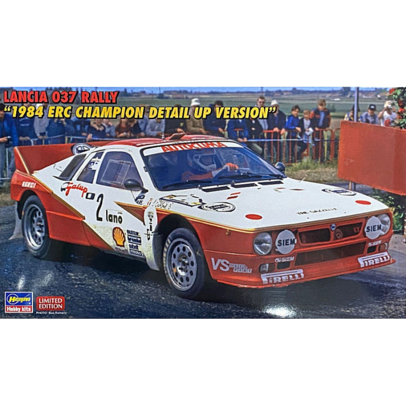 1:24Hasegawa Lancia 037 RALLY1984 ERC Champion Detail UP Version KIT