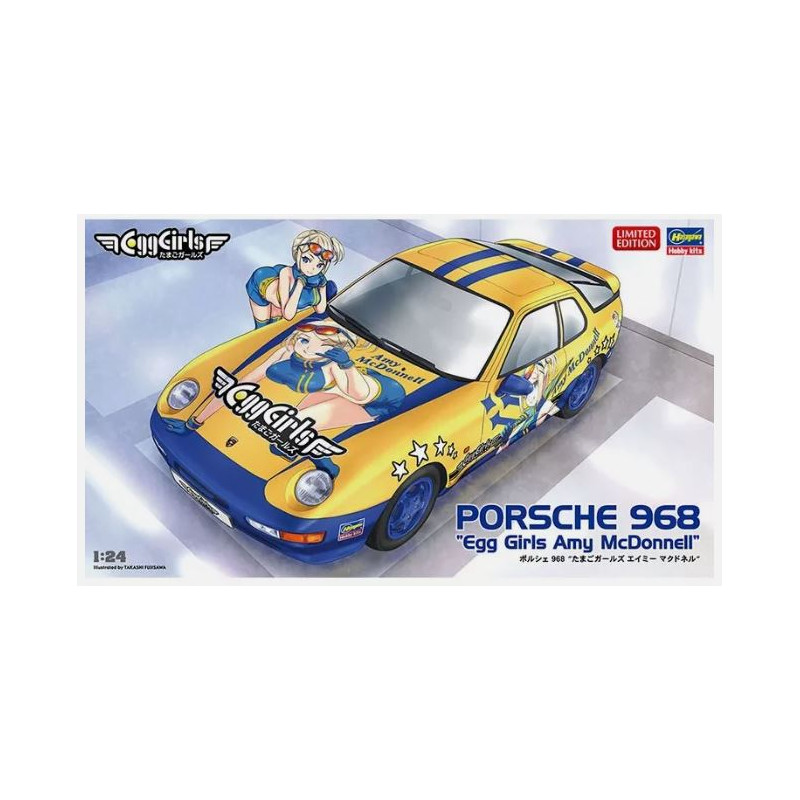 1:24Hasegawa Porsche 968 EGG Girls AMI Mcdonnell KIT