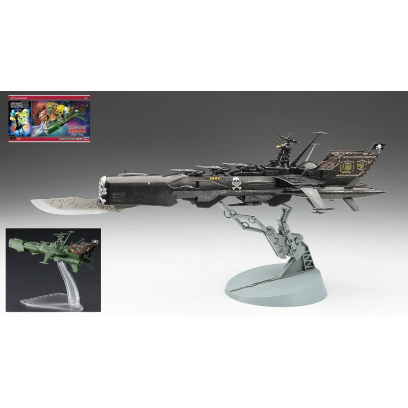 1:24Hasegawa Captain Harlock Space Pirate KIT 1:1500