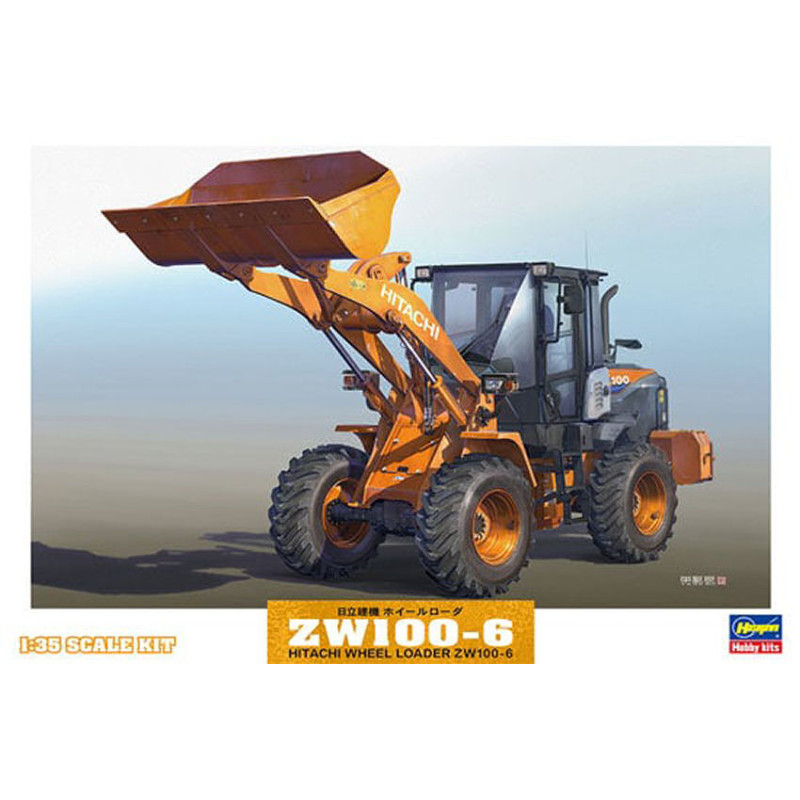 1:35 Hasegawa Hitachi Wheel Loader ZW100 6 KIT