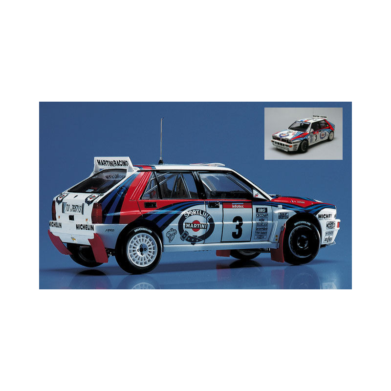 1:24Hasegawa Lancia Super Delta N3 OR N7 1992 WRC Makes Champion KIT