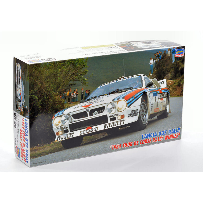 1:24Hasegawa Lancia 037 Rally N5 Winner Tour D.corse 1984 M.alen i.kivimaki KIT