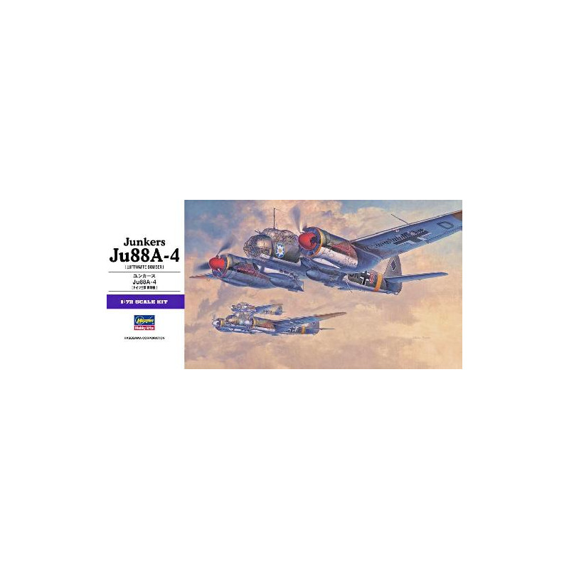 1:72 Hasegawa Junkers JU88A 4 KIT