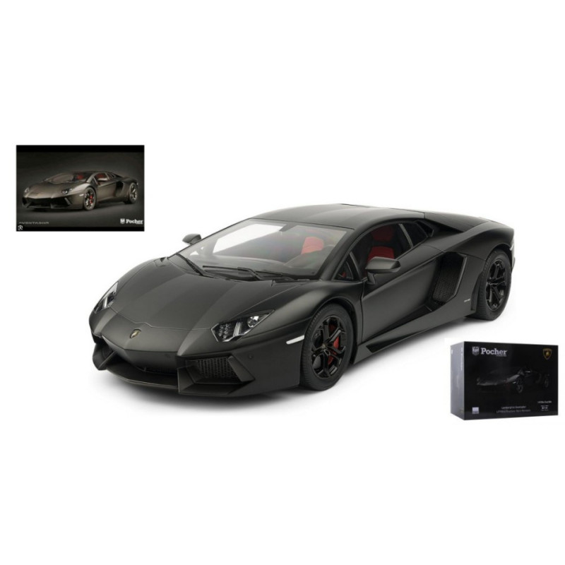 1:8 Pocher Lamborghini Aventador LP700 4 Nero KIT