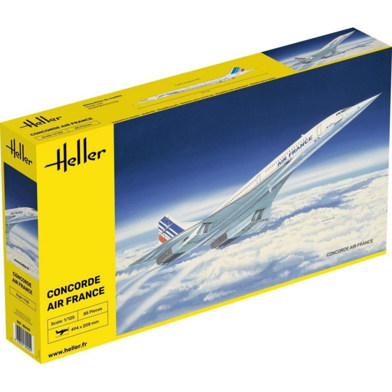 Heller Concorde AF KIT 1:125