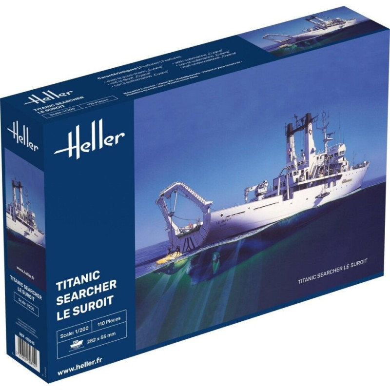 1:200 Heller Titanic Searcher LE Suroit KIT