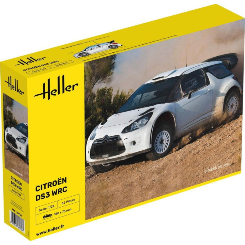 1:24Heller Citroen DS3 WRC KIT