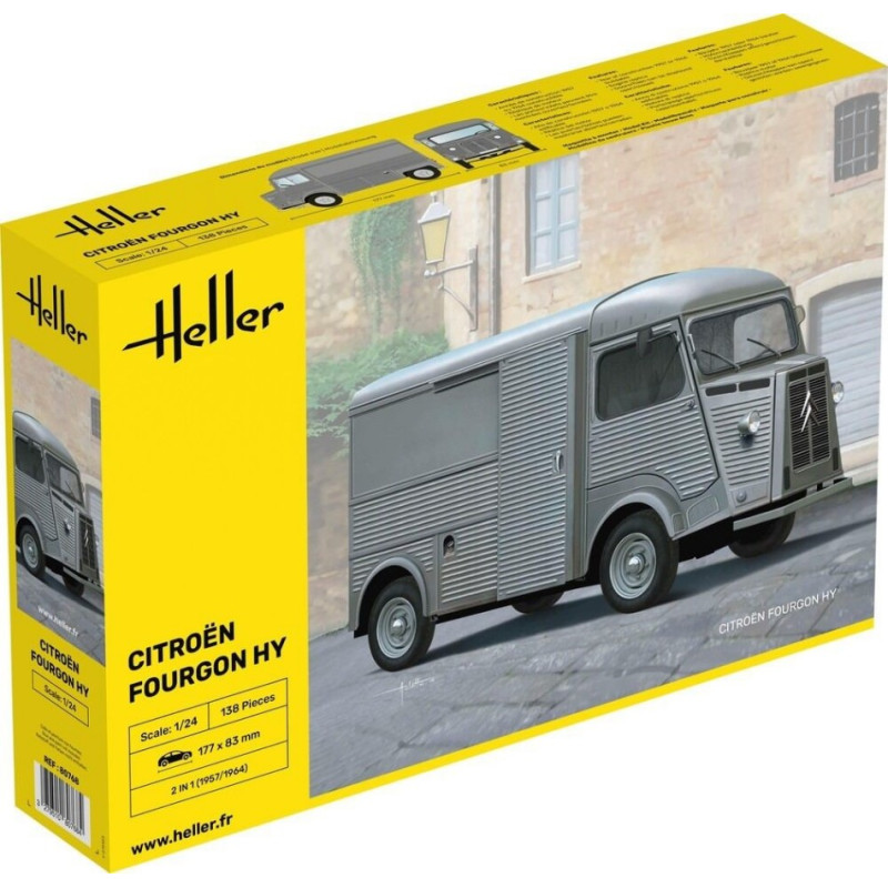 1:24Heller Citroen Fourgon HY KIT