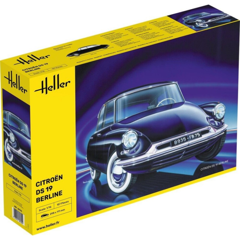 1:16 Heller Citroen DS 19 KIT