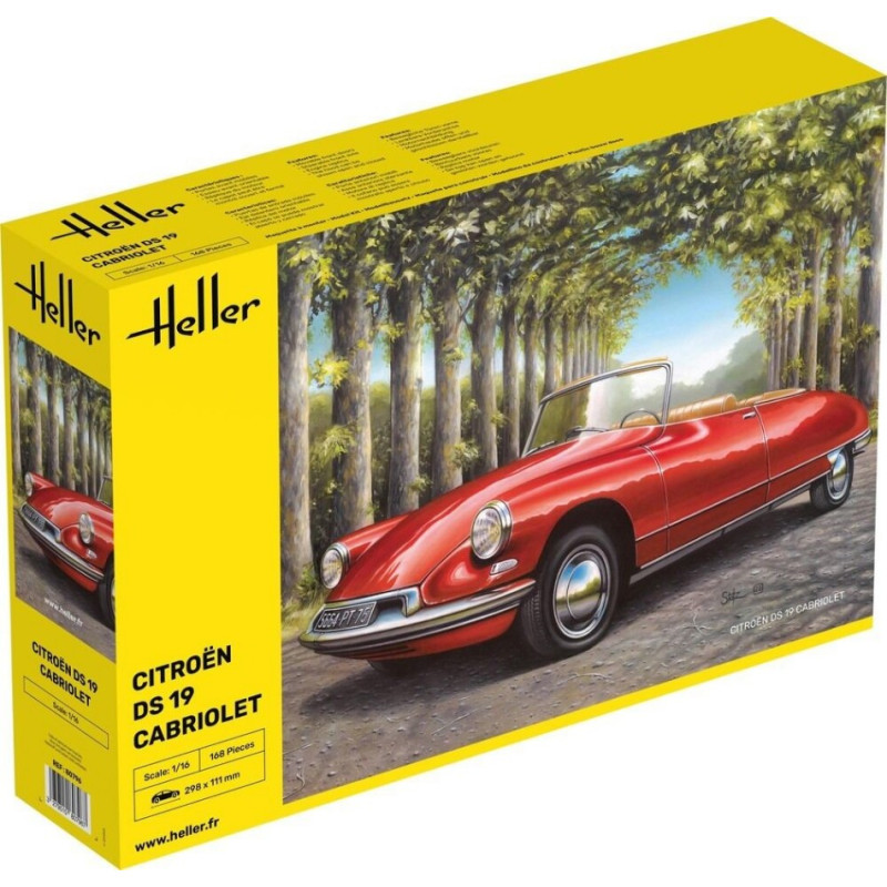 1:16 Heller Citroen DS 19 Cabriolet KIT