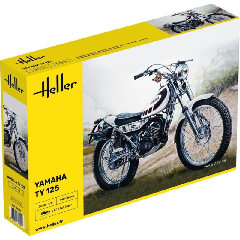 1:8 Heller Yamaha TY 125 KIT