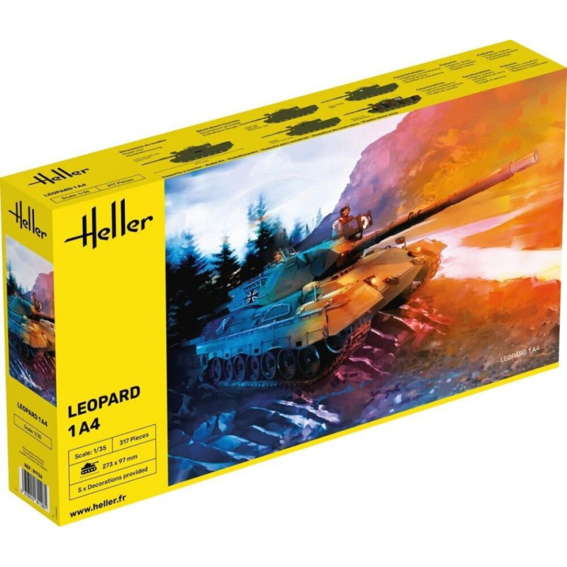 1:35 Heller Leopard 1A4 KIT