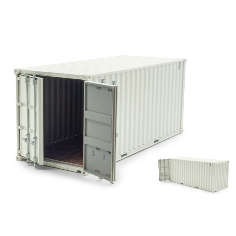 1:32 Holland Oto Container 20 Piedi Bianco