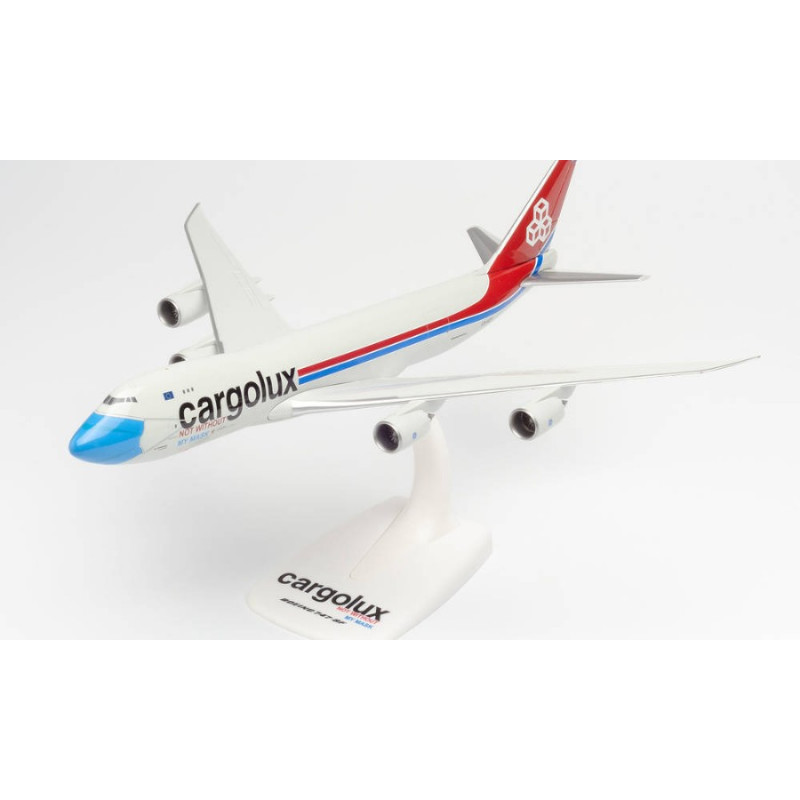 Herpa Boeing 747 8F Cargolux NOT Without MY Mask 1:250