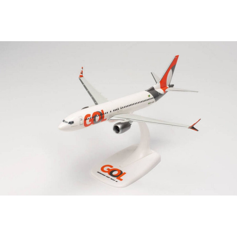 1:200 Herpa GOL Transportes AÉreos Boeing 737 MAX 8 – Pr xmb