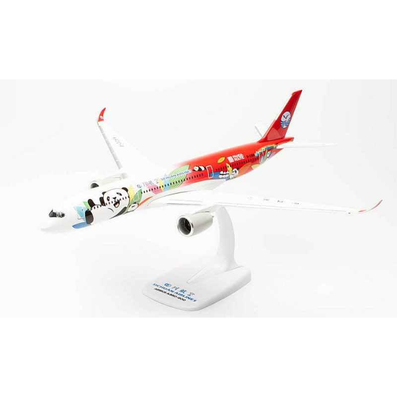 1:200 Herpa Airbus A350 900 Sichuan Airlines Panda Route