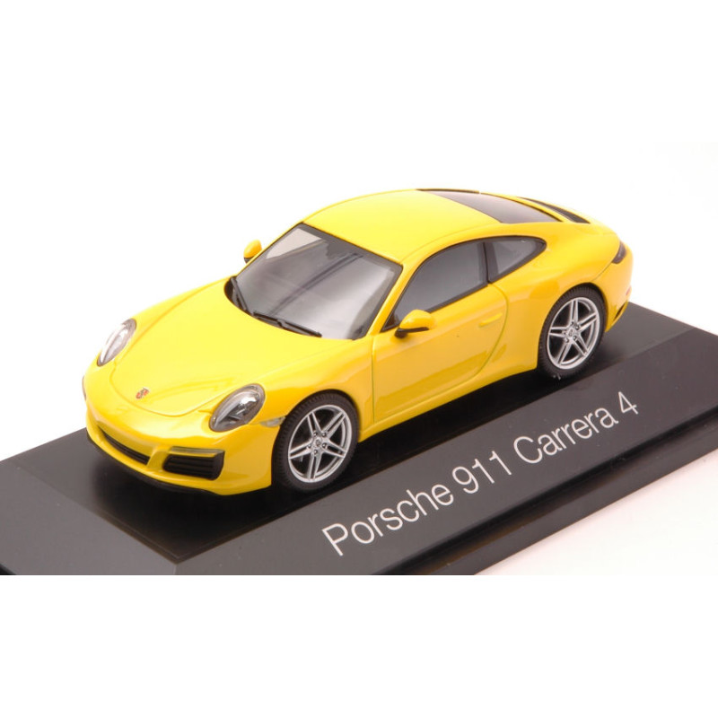 1:43 Herpa Porsche 911 Carrera 4 Coupe  Giallo