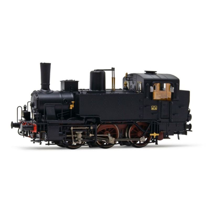 1:87 Rivarossi FS Steam Locomotive GR.835 With OIL Lamps Ep.iii