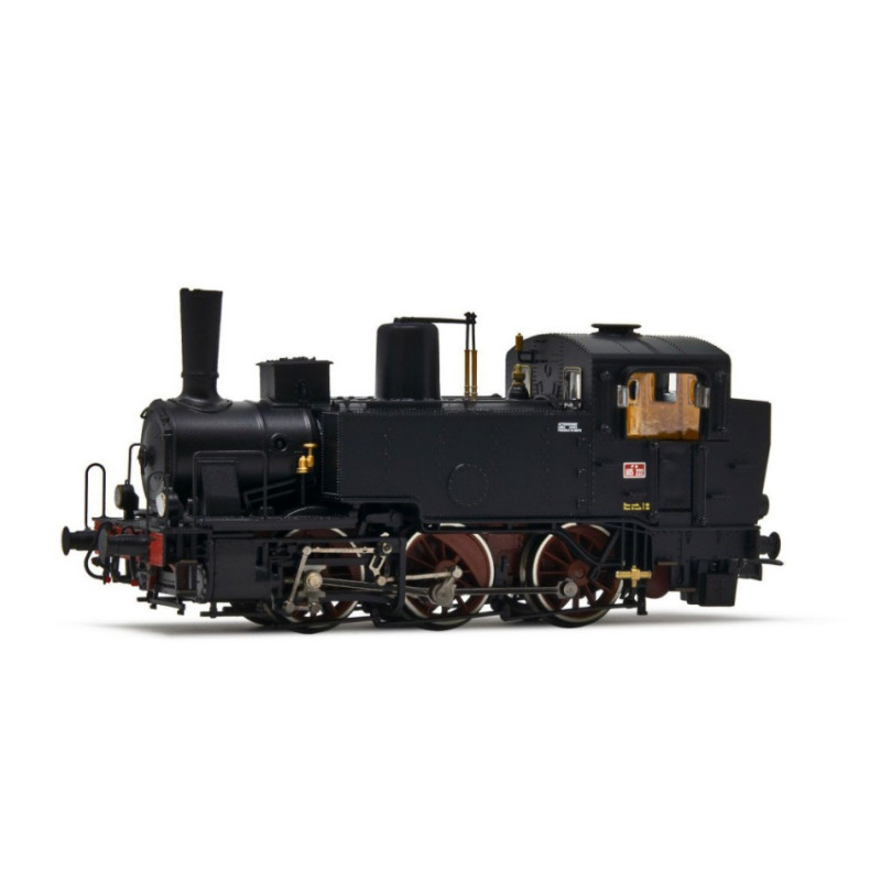 1:87 Rivarossi FS Steam LOCOM.GR.835 With Electric Lamps AND Bianco Wheel Ep.iii iv