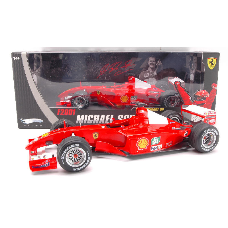 1:18 Hot Wheels Ferrari F2001 M.schumacher 2001 N1 Winn. Hungary GP World Champion