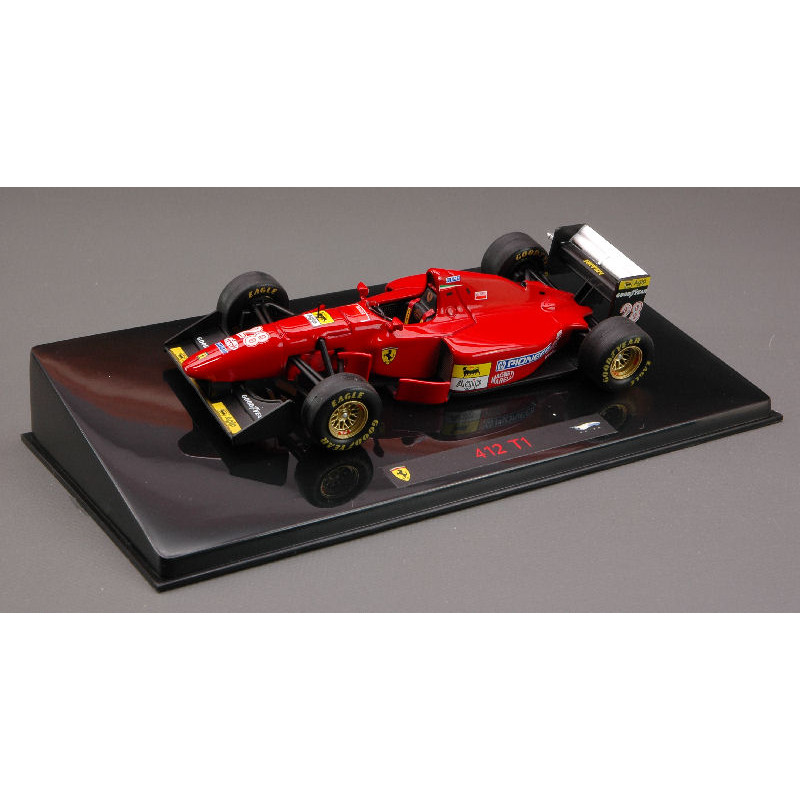 1:43 Hot Wheels Ferrari 412 T1/ B Gerard Berger 1994 N28 Winner German GP