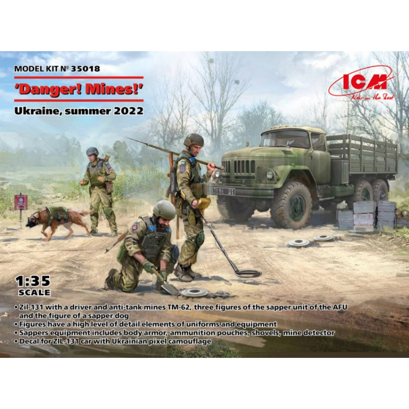 1:35 ICM Danger! Mines! Ukraine Summer 2022 KIT