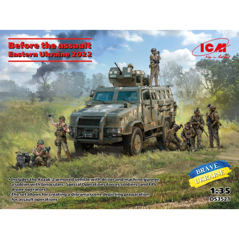 1:35 ICM Before THE Assault. Eastern Ukraine 2022 KIT